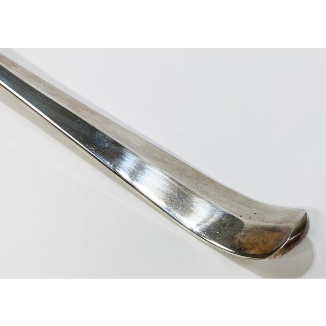 Silver Vintage Godinger Silverplate Candle Snuffer For Sale - Image 8 of 9