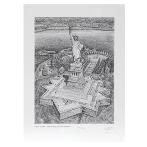 Walter Tjart - New York The Statue of Liberty