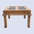 Postmodern Postmodern Burl Wood and Smoked Glass Square Side Table, 1970s For Sale - Image 3 of 10