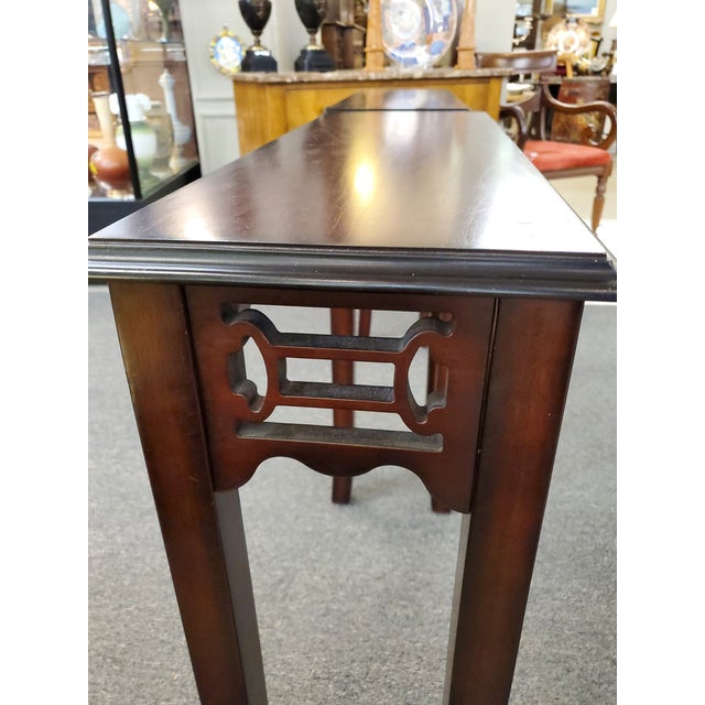 Mahogany Side Tables by Bombay Company a Pair Chairish