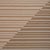 Schumacher Skyline Stripes Reversible Fabric In Dune For Sale In New York - Image 6 of 6