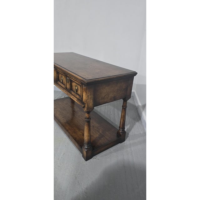Oak Sideboard with Dresser Base, 1920 For Sale - Image 12 of 18