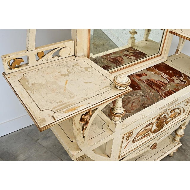 French 19th Century Art Nouveau Hall Tree For Sale - Image 15 of 18