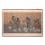 C. 1960-1970s Painted Daoist Screen by Ishida For Sale