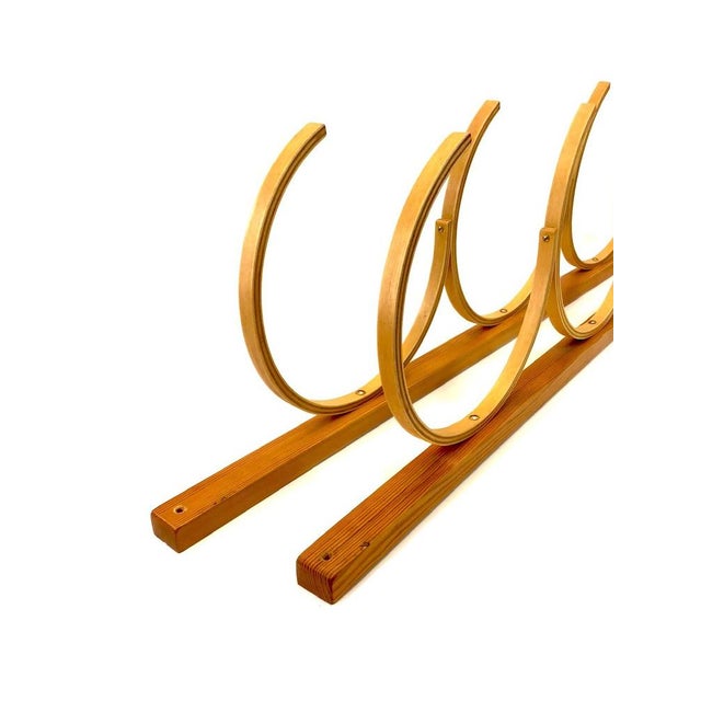 Artek Bentwood Drawing Brackets by Alvar Aalto for Artek, 1950s, Set of 2 For Sale - Image 4 of 11