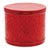Brighten up your holiday decor with the Red Metal Container with Lid. This set of two containers, featuring nesting sizes,...