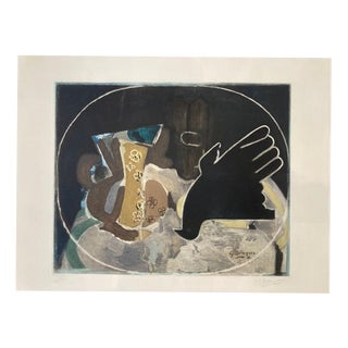 Georges Braque, Pitcher and Bird, Etching For Sale