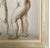 Francisco Zuniga "Two Standing Nudes" Figurative Pastel Drawing on Paper, 1971 For Sale - Image 4 of 6