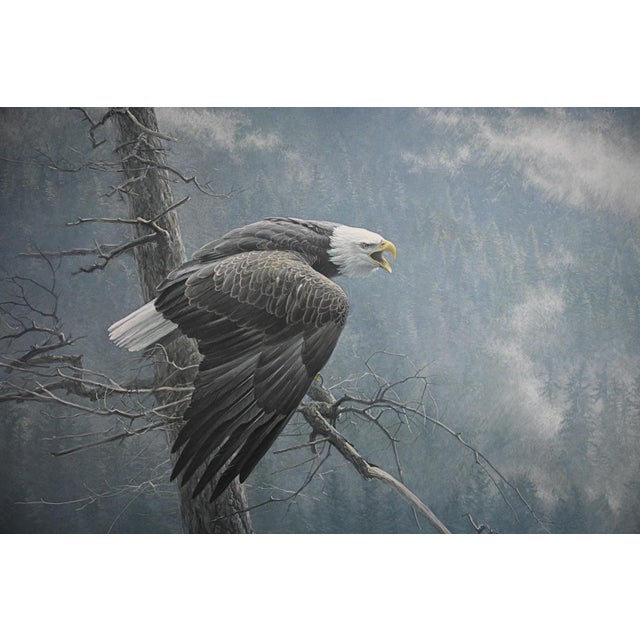 Robert Bateman signed limited edition print titled “The Air, the Forest and the Watch” (published 1989 by Mill Pond Press,...