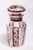 Glass Early 20th Century Bohemian Ruby to Clear Glass Preserve Jar For Sale - Image 7 of 10