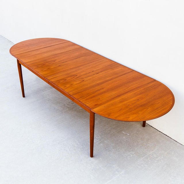Wood Restored Arne Vodder Model 227 Dining Table in Teak, 1960s Danish Mid Century Modern For Sale - Image 7 of 18