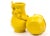 Early 20th Century Vintage Yellow Chinese Peking Glass Vases - a Pair For Sale - Image 5 of 9