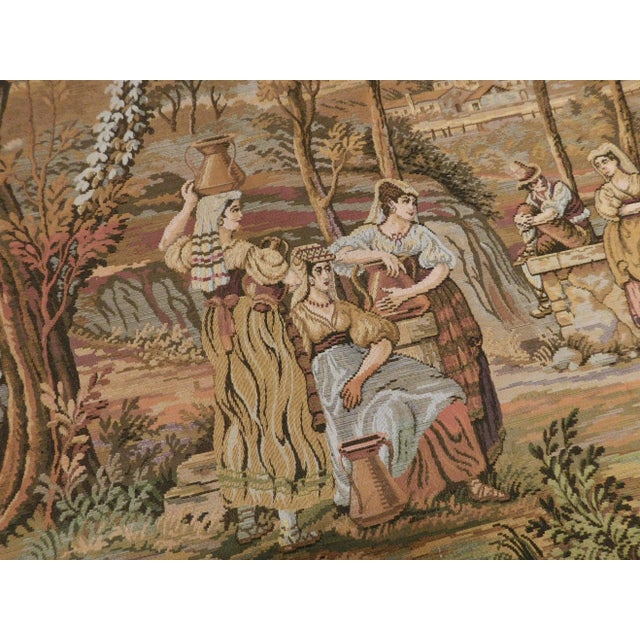Textile Vintage Country Lifestype Tapestry For Sale - Image 7 of 12