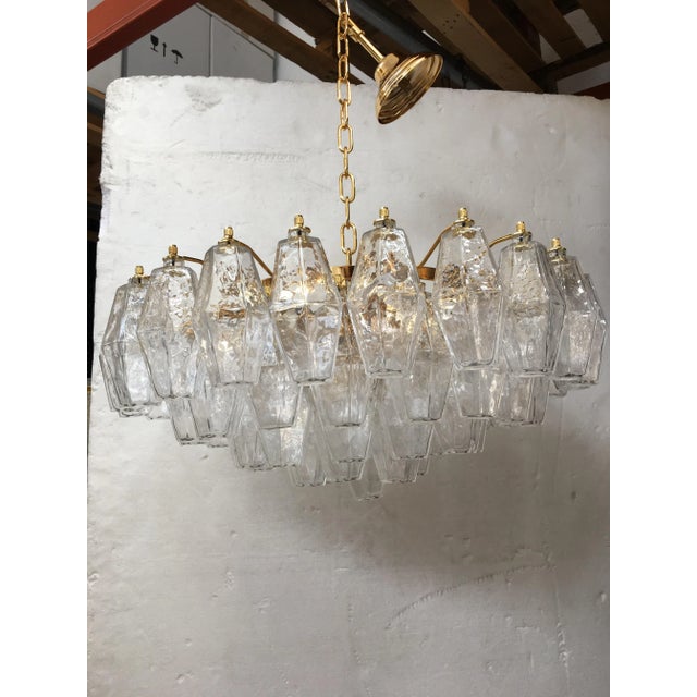 Italian Murano Glass Sputnik Chandelier Poliedro For Sale - Image 11 of 11