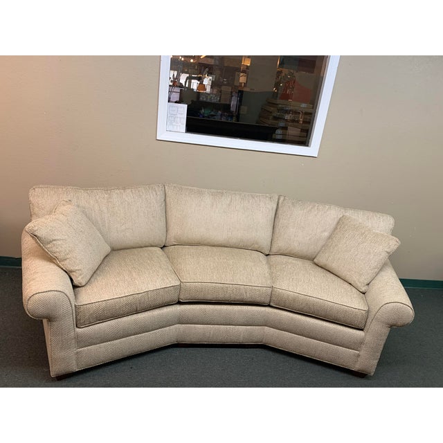 Ethan Allen Bennet Conversation Sofa Chairish