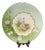 Decorative Porcelain Plate, 1890s For Sale