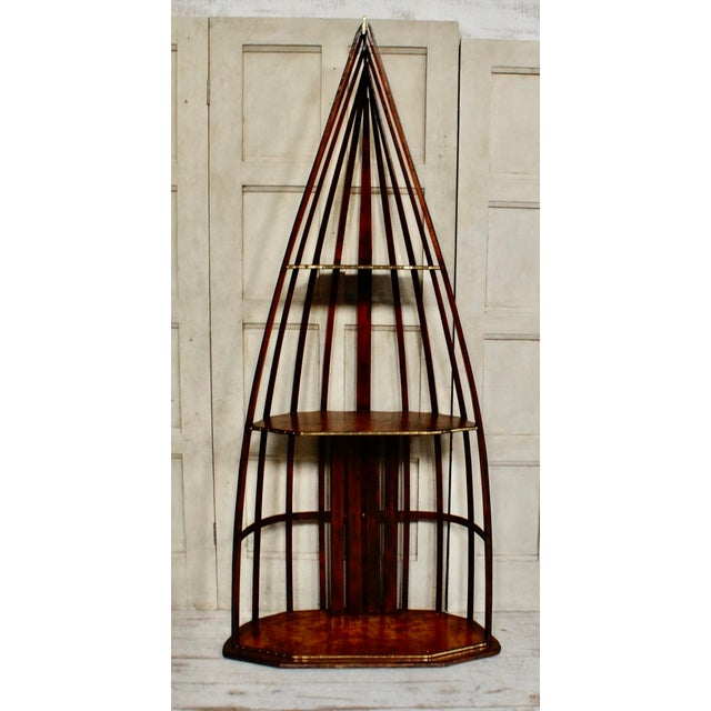 A Superb Vintage Blandford Skeleton Canoe Bookshelf, this canoe was converted into a beautiful bookshelf, made from the...