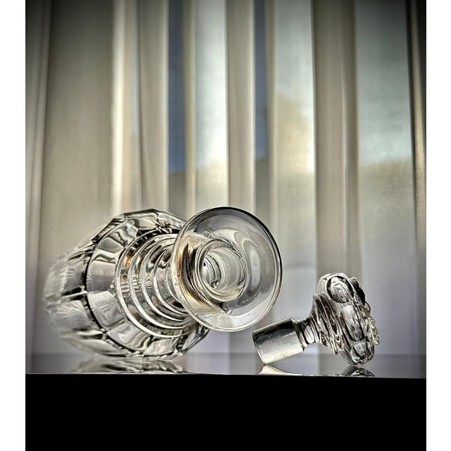 Regency English Cut Glass Decanter, 1835 For Sale - Image 8 of 15