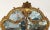 Large 54 Inch Antique French Gilt Mirror For Sale - Image 4 of 5