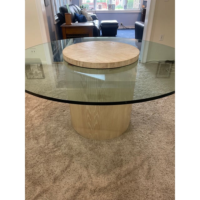 Traditional Lorin Marsh Late 20th Century Faux Bois Dining Table For Sale - Image 3 of 18