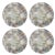 Contemporary Impressionism Fall, 16" Round Pebble Placemats, Set of 4 For Sale - Image 3 of 3