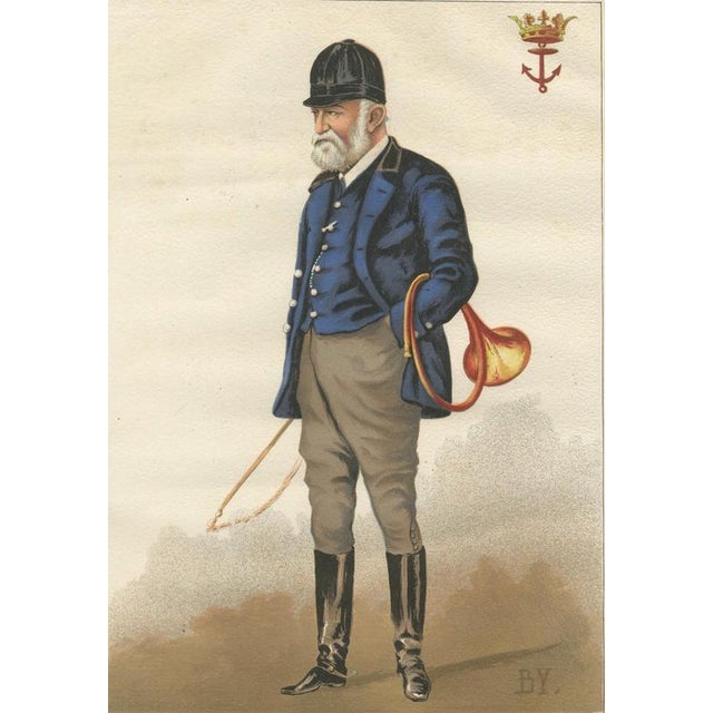 After Bisetsky, French Caricature, Monseigneur the Prince of Joinville, 1885, Chromolithograph For Sale - Image 3 of 10