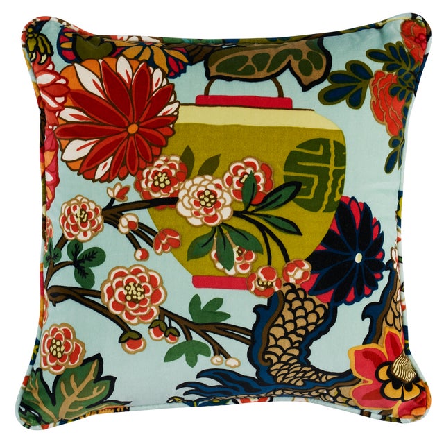 This pillow features Chiang Mai Dragon with a self welt finish. An instant hit from the moment we introduced it, this is...