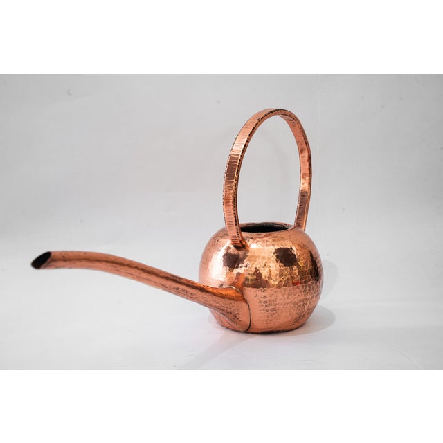 Hammered Copper Watering Can, Vienna, Austria, 1920s For Sale - Image 3 of 8