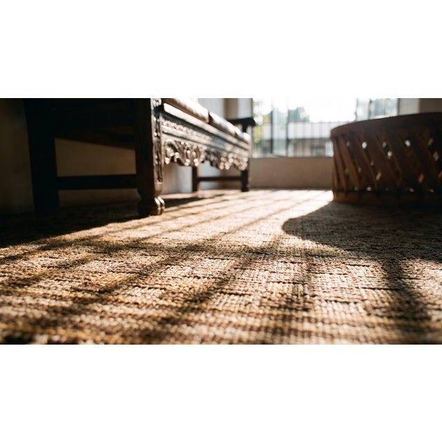 1920s Multi Geometric Modernist Antique Shawl Rug 5' 6'' X 5' 8'' Wool Knotted Carpet For Sale - Image 12 of 12