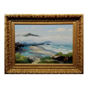 Bennett Bradbury -Along the Big Sur Coast -California Impressionist Oil Painting