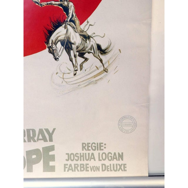 Bus Stop, Marilyn Monroe and Don Murray. Original German movie poster from 1956. Two posters are available. Not framed,...