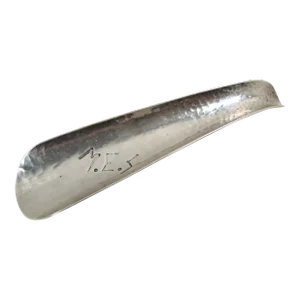 Antique American Victorian Aesthetic Sterling Silver Shoehorn by Premier Maker George W. Shiebler