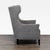 Bernhardt Bernhardt Kingston Gray High Back Lounge Chair With Nailhead Trim For Sale - Image 4 of 8