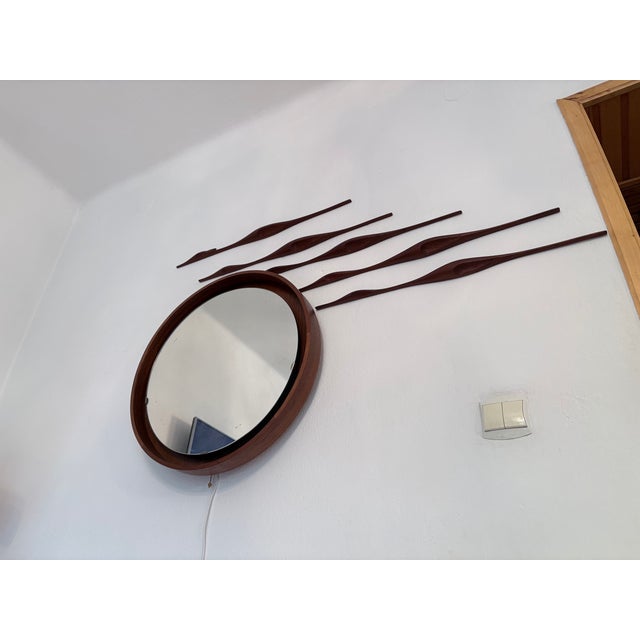 Wood Teak Bird Wall Art, Denmark, 1960s, Set of 5 For Sale - Image 7 of 18