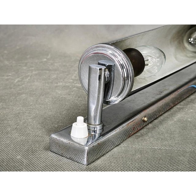 Bauhaus Chrome Wall Lights by Napako, Czechoslovakia, 1940s, Set of 2 For Sale - Image 6 of 11