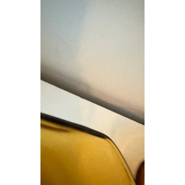 1970s Vintage Amber Glass Chip and Dip Bowl Set For Sale In Nashville - Image 6 of 9