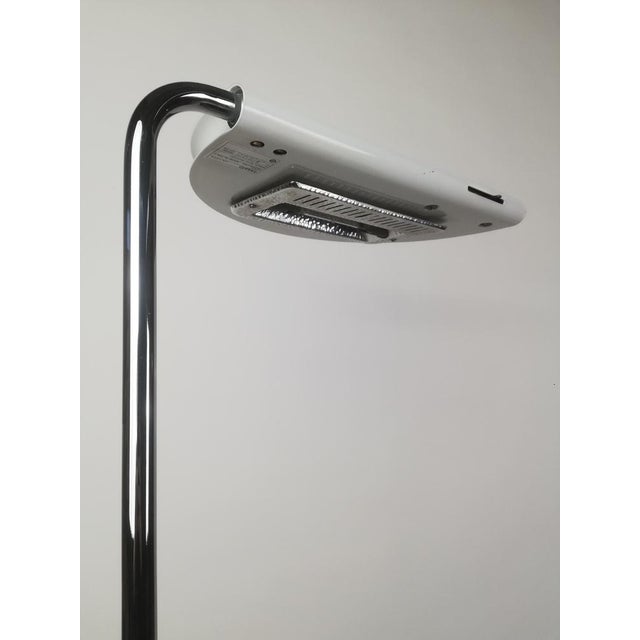 Half Moon Floor Lamp attributed to Bruno Gecchelin for Skipper, Italy, 1970s For Sale - Image 6 of 18