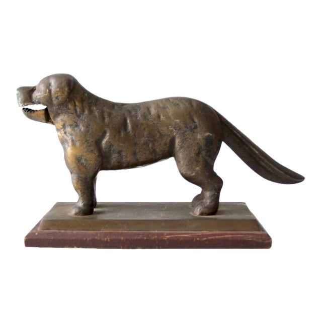 Antique Brass Dog Nutcracker Chairish