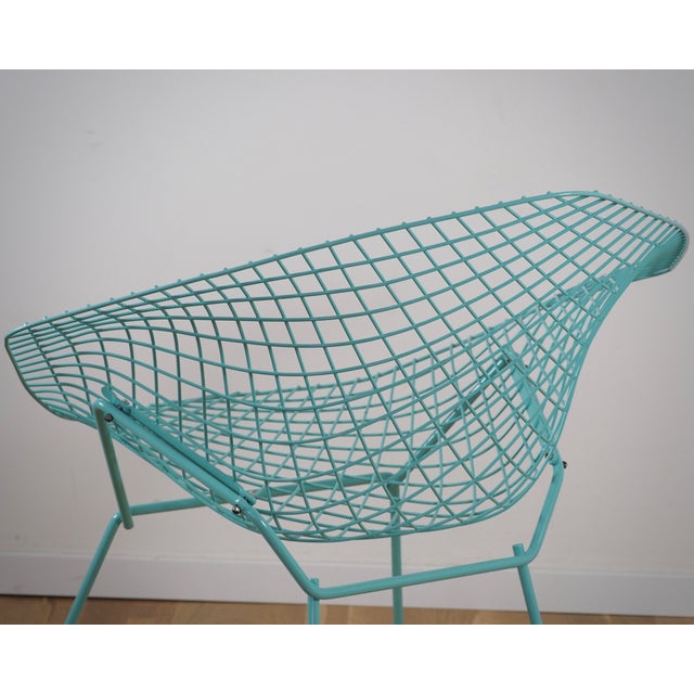 Diamond Chair by Harry Bertoia for Knoll International, 1980s For Sale - Image 11 of 14