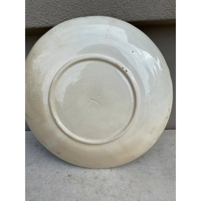 Wedgwood 19th Century Victorian Majolica Pear Fruit Plate Wedgwood For Sale - Image 4 of 6