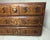Folk Art Antique 19th Century Handmade Wood Veneer Marquetry Jewelry Box Dresser Chest For Sale - Image 3 of 14