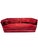 Red Mid Century Modern Vintage Sofa or Couch in Milo Baughman Style Design For Sale - Image 8 of 9