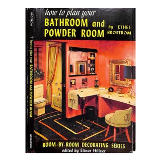 "How to Plan Your Bathroom and Powder Room" 1956 Brostrom, Ethel For Sale