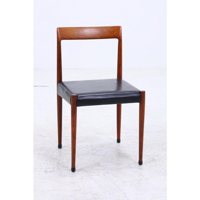 1960s Mid-Century Teak Chairs from Lübke, 1960s, Set of 4 For Sale - Image 5 of 17