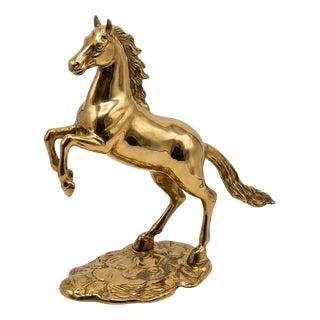 Mid-Century Modern Rearing Horse by Motta, 1970s For Sale