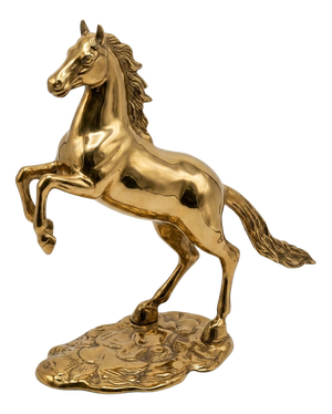 Mid-Century Modern Rearing Horse by Motta, 1970s