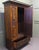 Wood Victorian Arts & Crafts Wardrobe in Carved Walnut For Sale - Image 7 of 8