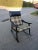 Scandinavian Black Rocking Chair, 1950s For Sale - Image 9 of 9