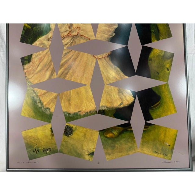 Postmodern "Renoir Revisited I" #1/5 — Framed Collage, Herbert Simon Estate, 2007 For Sale - Image 3 of 7