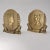 1953 English Vintage Coronation Queen Elizabeth II & Prince Philip Commemorative Bookends, Gilt Bronze - a Pair For Sale - Image 12 of 12